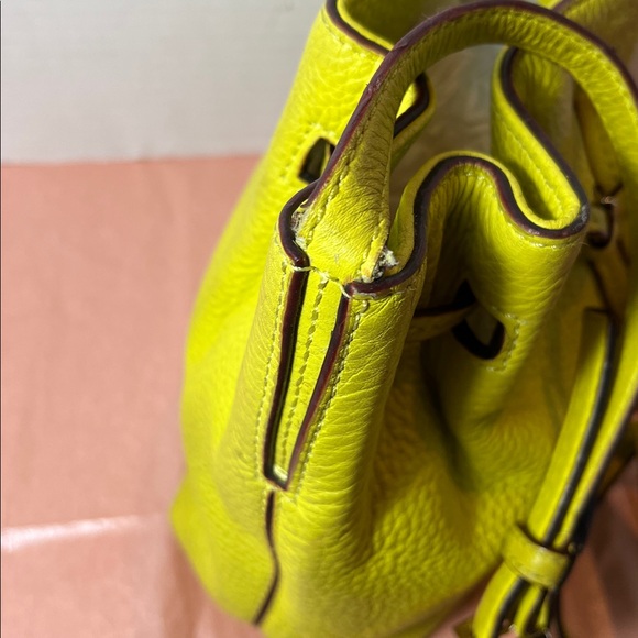 Kate Spade Lime Leather Shoulder Bag - Picture 8 of 15